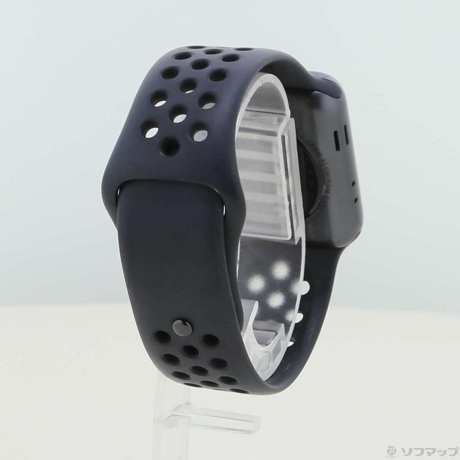 〔中古〕Apple(アップル)  Apple Watch Series 3 Nike+ GPS 38mm スペースグレイアルミニウムケース アンスラサイト／ブラックNikeスポーツバンド | Apple | 03