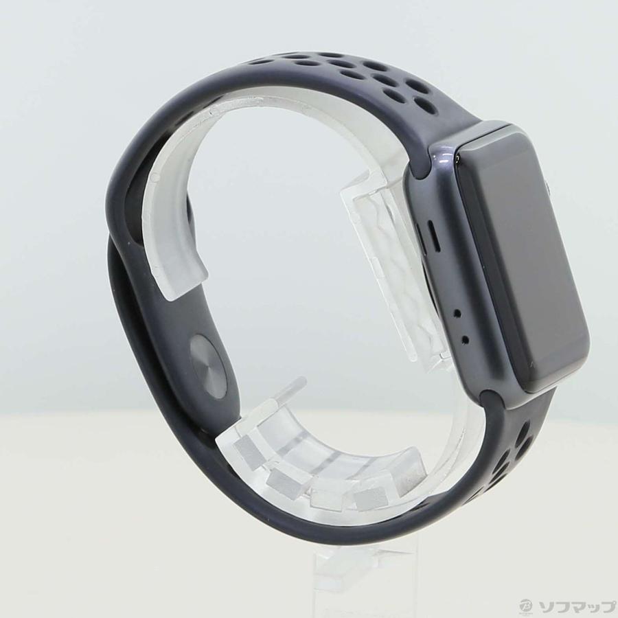 〔中古〕Apple(アップル)  Apple Watch Series 3 Nike+ GPS 38mm スペースグレイアルミニウムケース アンスラサイト／ブラックNikeスポーツバンド | Apple | 04