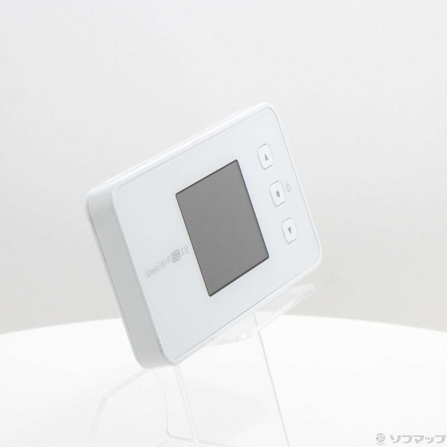 〔中古〕NEC(エヌイーシー)  Speed Wi-Fi 5G X12 NAR03 アイスホワイト au SIMフリー |  | 04