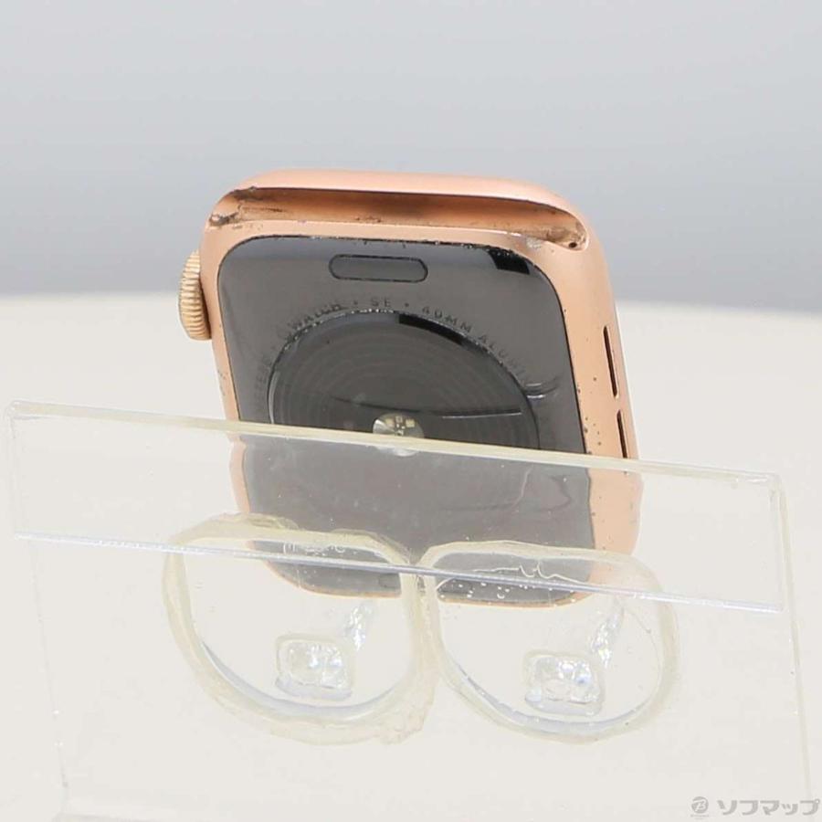 〔中古〕Apple(アップル)  Apple Watch SE 第1世代 GPS 40mm ゴールドアルミニウムケース バンド無し | Apple | 03