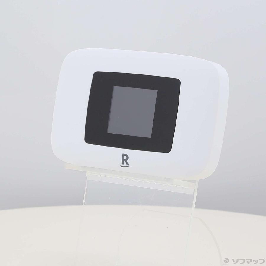 〔中古〕楽天  Rakuten WiFi Pocket Platinum ホワイト SIMフリー |  | 01
