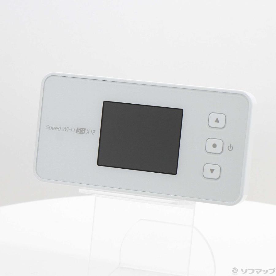 〔中古〕NEC(エヌイーシー)  〔中古品〕 Speed Wi-Fi 5G X12 NAR03SWU アイスホワイト SIMフリー |  | 01