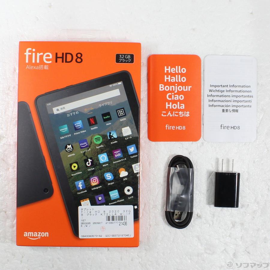 〔中古〕Amazon(アマゾン)  Fire HD 8 2020 32GB ブラック K72LL4 Wi-Fi |  | 05