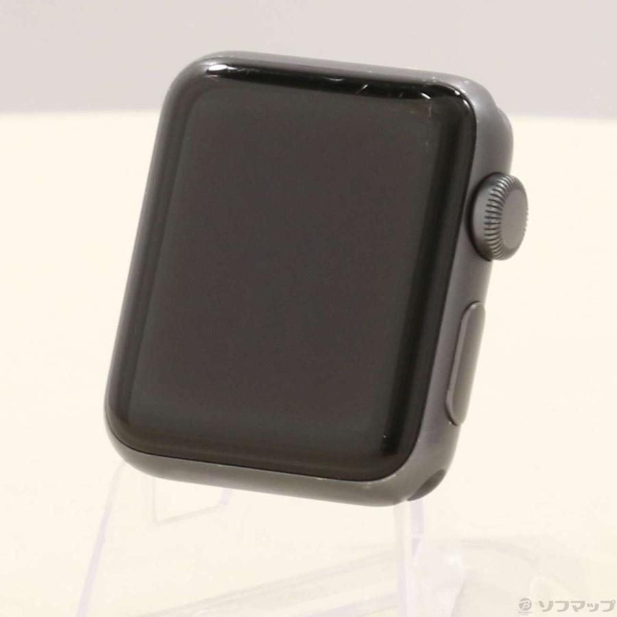 〔中古〕Apple(アップル)  Apple Watch Series 3 GPS 38mm スペースグレイアルミニウムケース バンド無し | Apple | 01