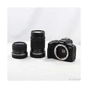 〔中古〕Canon(キヤノン)  EOS R50 ダブルズームキット ブラック | キヤノン