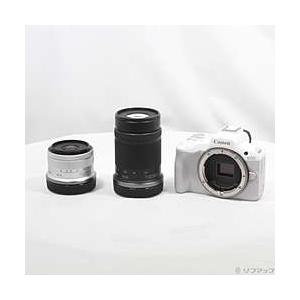 〔中古〕Canon(キヤノン)  EOS R50 ダブルズームキット ホワイト | キヤノン