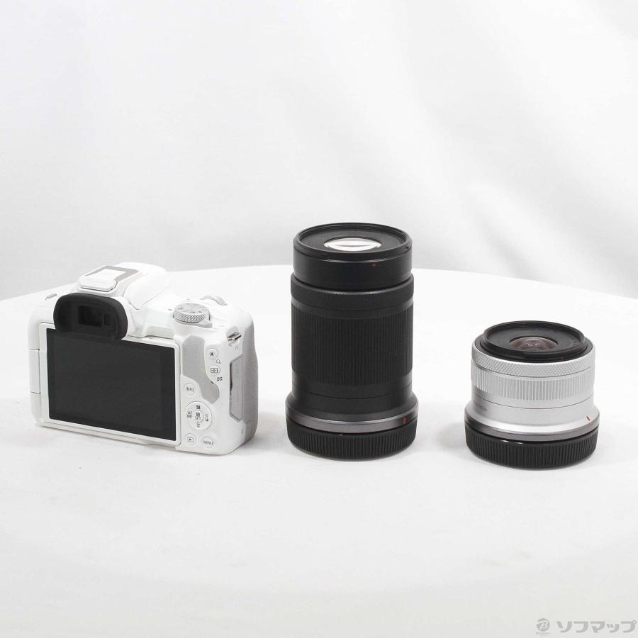 〔中古〕Canon(キヤノン)  EOS R50 ダブルズームキット ホワイト | キヤノン | 03