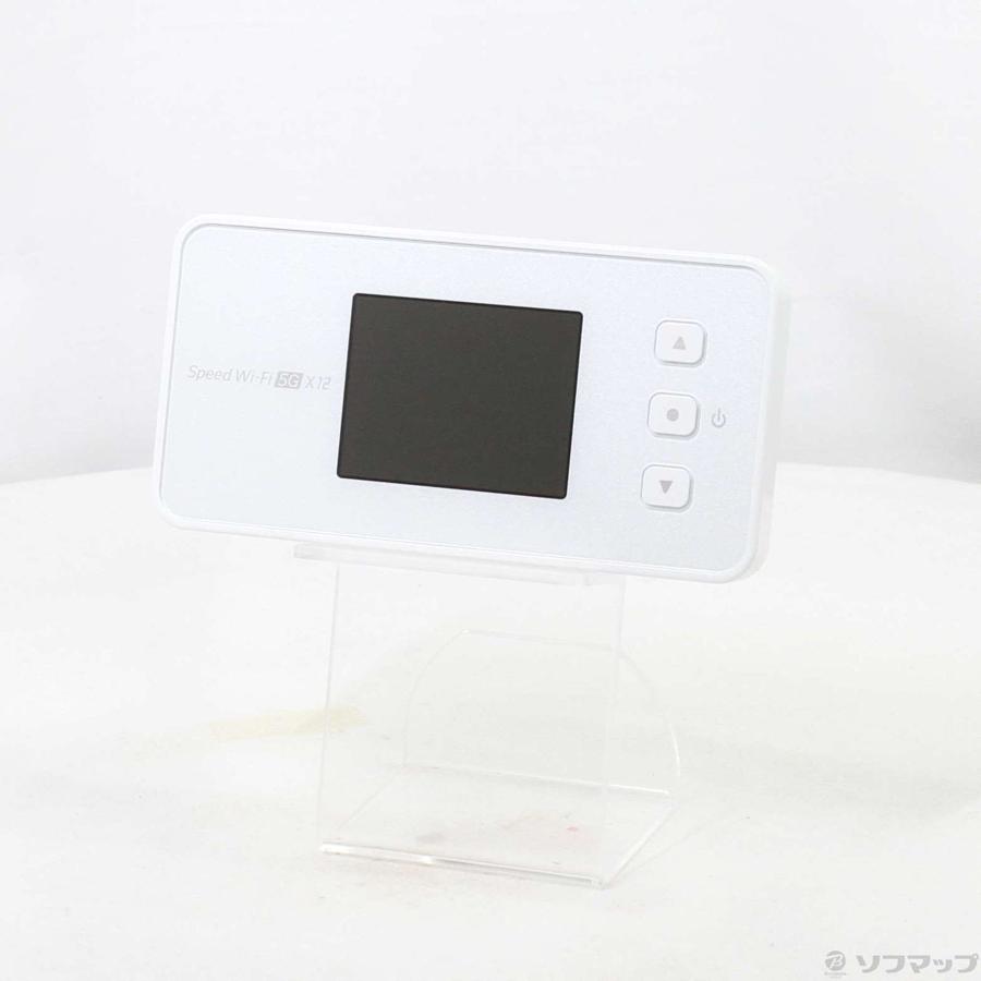〔中古〕NEC(エヌイーシー)  〔中古品〕 Speed Wi-Fi 5G X12 NAR03SWU アイスホワイト SIMフリー |  | 01