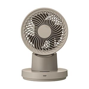 〔中古〕ドウシシャ  衣類乾燥機能付きサーキュレーター  グレージュ FCB155DGG ［DCモーター搭載 ／リモコン付き］ 〔箱破損品〕 | DOSHISHA