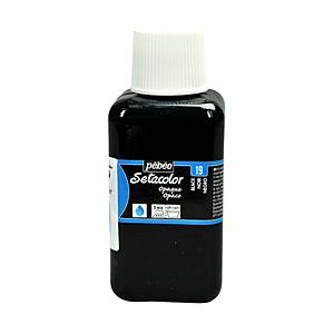 ペベオジャポン 布用水性アクリル絵具 不透明色 250ml セタカラー ブラックレーキ | 