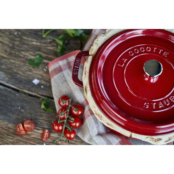 STAUB 鋳物ホーロー鍋 「ピコ・ココット ラウンド」（1.7L）［18cm］  チェリー 40509-814 ［IH対応］ |  | 13