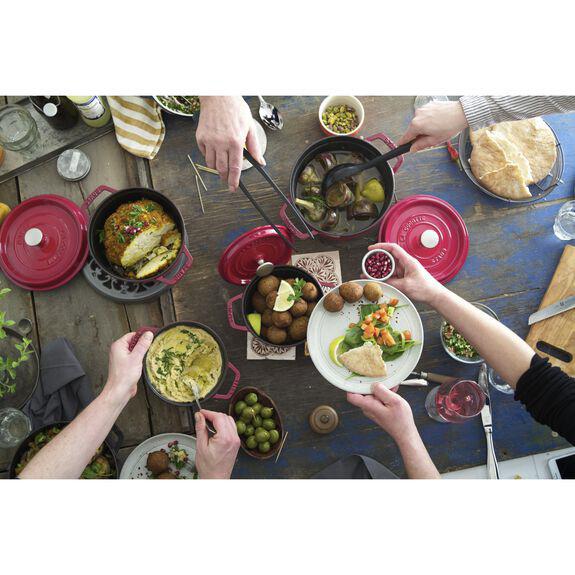 STAUB 鋳物ホーロー鍋 「ピコ・ココット ラウンド」（1.7L）［18cm］  チェリー 40509-814 ［IH対応］ |  | 20