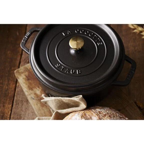 STAUB 鋳物ホーロー鍋 「ピコ・ココット ラウンド」（1.7L）［18cm］  グレー 40509-484 ［IH対応］ |  | 10