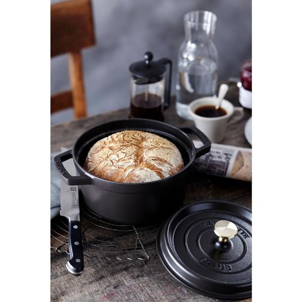 STAUB 鋳物ホーロー鍋 「ピコ・ココット ラウンド」（1.7L）［18cm］  グレー 40509-484 ［IH対応］ |  | 17
