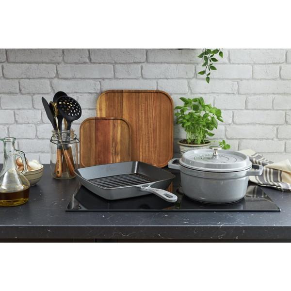 STAUB 鋳物ホーロー鍋 「ピコ・ココット ラウンド」（1.7L）［18cm］  グレー 40509-484 ［IH対応］ |  | 05