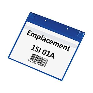 TARIFOLD tarifold　PVCポケット（マグネットタイプ）A4横型　ブルー   170111 | 