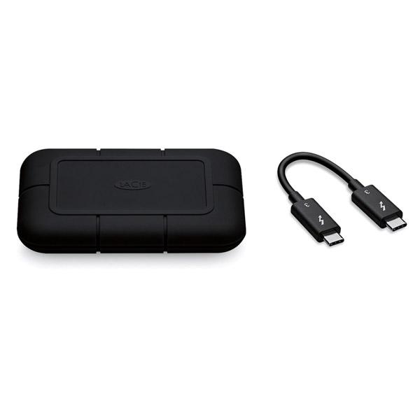 LaCie STHZ1000800 SSD Thunderbolt3対応 1TB 耐衝撃 USB3.1(Gen1) 防水 防塵 高速データ転送 Rugged SSD Pro(Mac/Windows11対応)  ［1TB /ポータブル型］ |  | 03