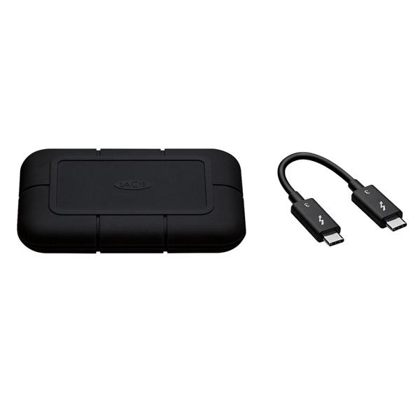 LaCie STHZ1000800 SSD Thunderbolt3対応 1TB 耐衝撃 USB3.1(Gen1) 防水 防塵 高速データ転送 Rugged SSD Pro(Mac/Windows11対応)  ［1TB /ポータブル型］ |  | 04