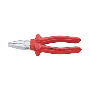 KNIPEX社 ＫＮＩＰＥＸ　０３０７−２００　絶縁ペンチ　１０００Ｖ   0307-200 | 