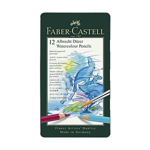 ファーバーカステル アルブレヒト・デューラー 水彩色鉛筆（缶入）  12色セット 117512 | 