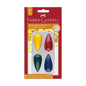 ファーバーカステル プレスクールドロップクレヨン  4色セット 120405 | 