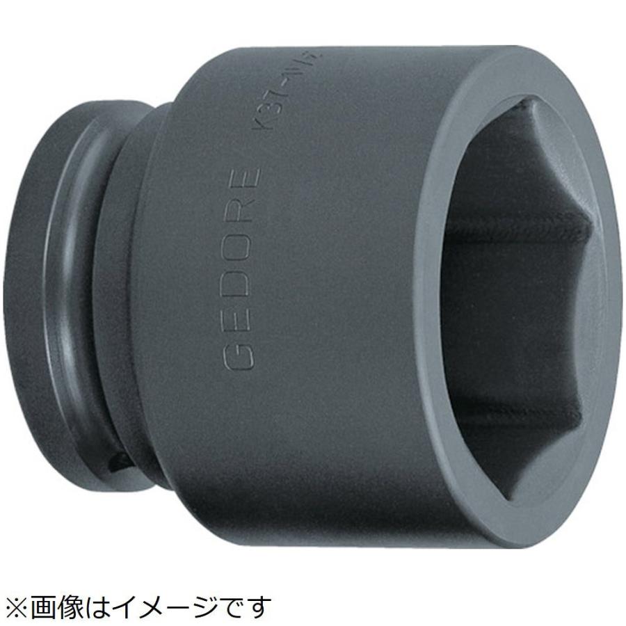 ゲドレー社 ＧＥＤＯＲＥ　インパクト用ソケット（６角）　１・１／２　Ｋ３７　６５ｍｍ | 
