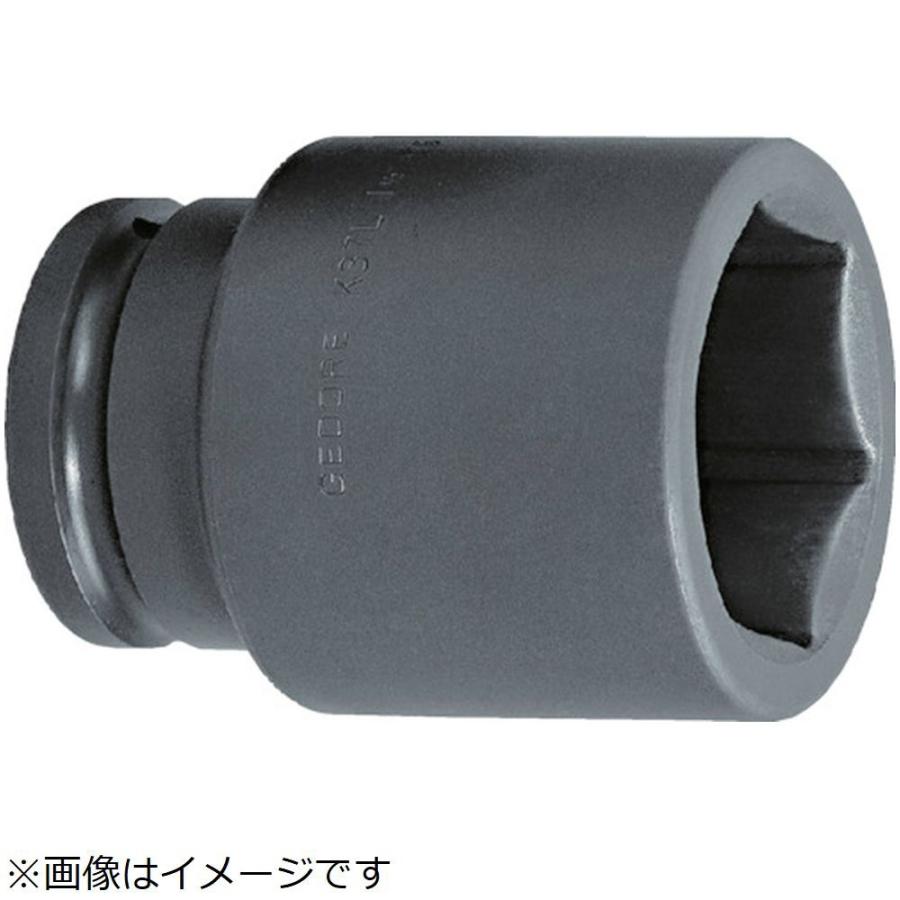ゲドレー社 ＧＥＤＯＲＥ　インパクト用ソケット（６角）　１・１／２　Ｋ３７Ｌ　４６ｍｍ