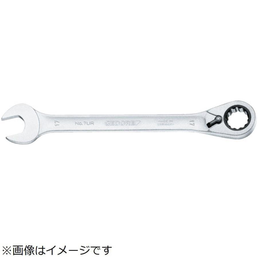 ゲドレー社 ＧＥＤＯＲＥ　コンビネーションラチェットレンチ　１９ｍｍ　傾斜角度付き | 