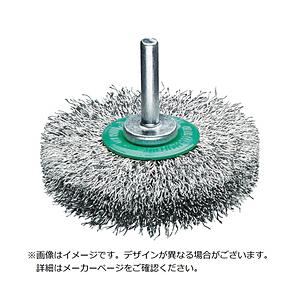 LESSMANN 416362 LESSMANN 軸付ホイルブラシ ステンレス 0.3 φ60 | 