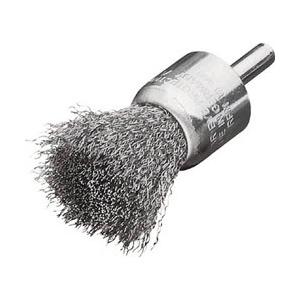 LESSMANN 456161 LESSMANN 軸付エンド型ブラシ 鋼線0.3 Φ30 | 
