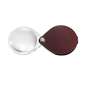 エッシェンバッハ ハンディルーペ60mm径／3.5倍（ダークレッド）　1740160 | ESCHENBACH