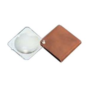 エッシェンバッハ ハンディルーペ角形50mm径／3.5倍（ライトブラウン）　1752850 | ESCHENBACH