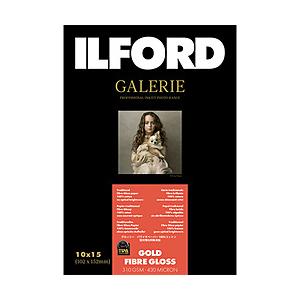 イルフォード イルフォードギャラリーゴールドファイバーグロス 310g/m2（102x152・50枚）ILFORD GALERIE Gold Fibre Gloss 422103 | 