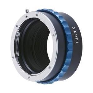 ノボフレックス マウントアダプタ FUX/NIK 絞りピン操作リング付（Gレンズ対応）
