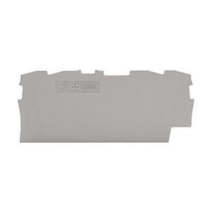 ワゴジャパン WAGO　端子台エンドプレート2001・2002シリーズ共用4線式　グレー　10 2002-1491-PK | 