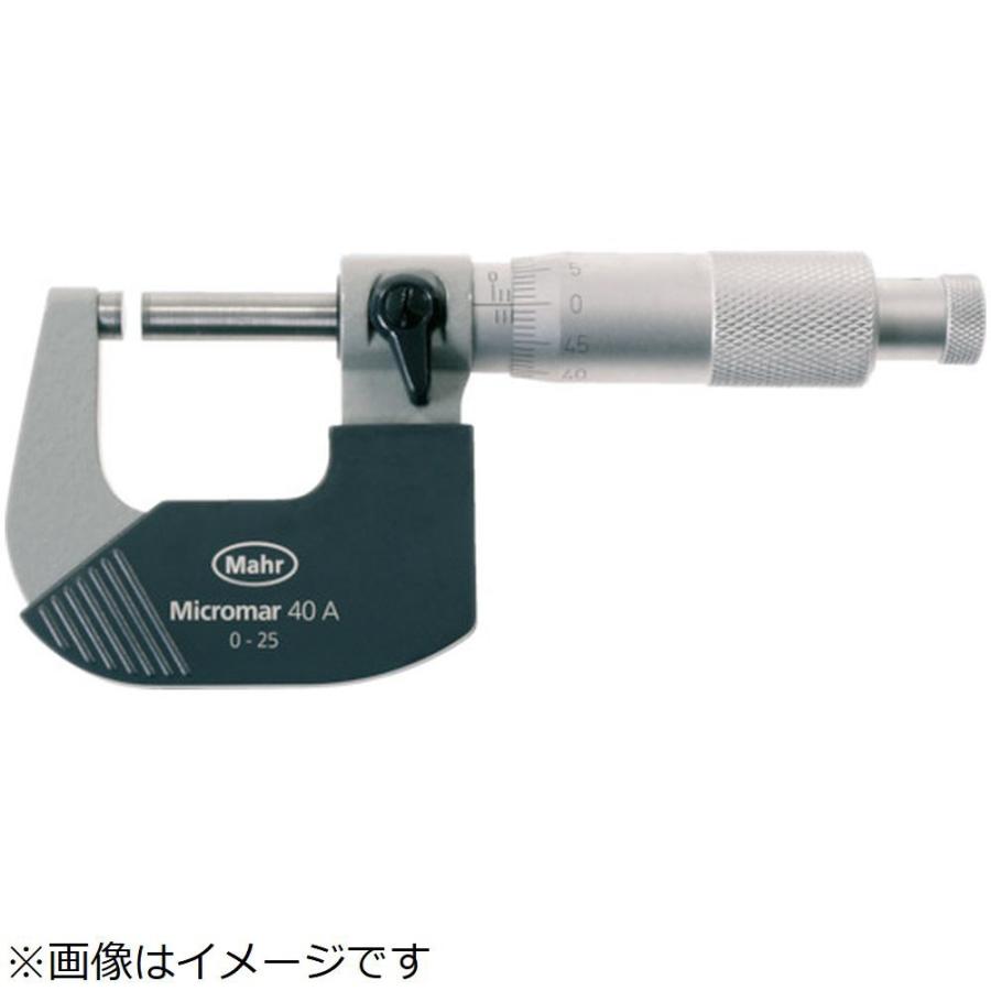 マールジャパン マール　マイクロメータ４０Ａ　２５〜５０ｍｍ（４１３４００１） | 