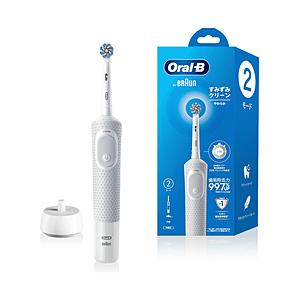 ブラウン すみずみクリーン[回転式 /AC100V-110V]   D1004132WT ［オーラルB /回転式 /AC100V-110V］ | BRAUN