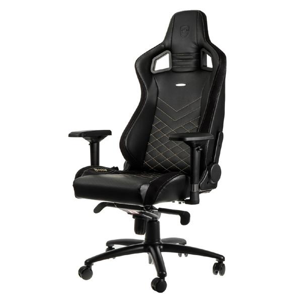 【送料無料】 NOBLECHAIRS NBL-PU-GOL-003 ゲーミングチェア noblechairs EPIC（ノーブルチェアーズ エピック） ゴールド |  | 01