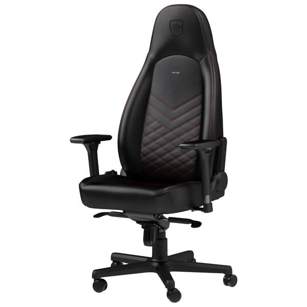 NOBLECHAIRS noblechairs ICON オフィス＆ゲーミングチェア（ヘッドレスト ランバーサポート付）ノーブルチェアーズ アイコン NBL-ICN-PU-BRD-SGL レッド |  | 01