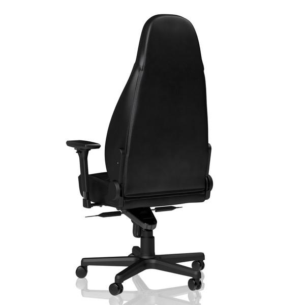 【送料無料】 NOBLECHAIRS NBL-ICN-RL-BLA-SGL ゲーミングチェア ICON Real Leather ブラック |  | 19