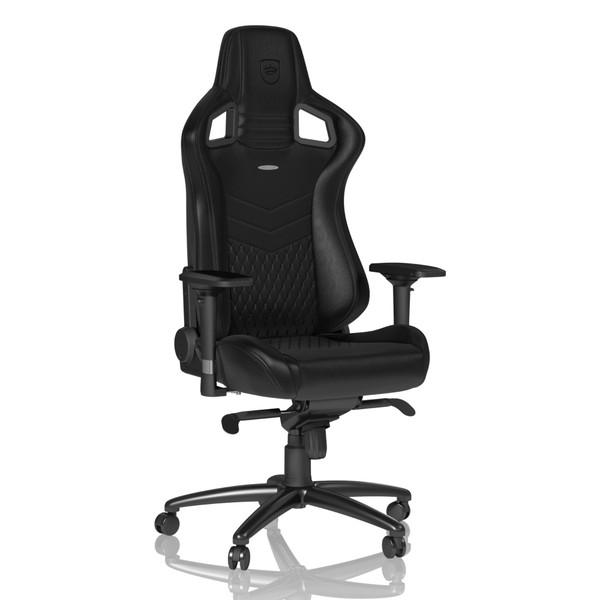 【送料無料】 NOBLECHAIRS NBL-RL-BLA-002 ゲーミングチェア EPIC Real Leather ブラック |  | 17