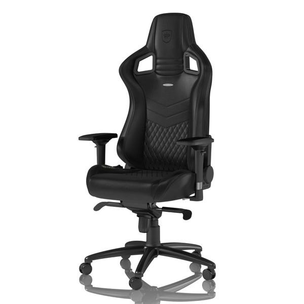 【送料無料】 NOBLECHAIRS NBL-RL-BLA-002 ゲーミングチェア EPIC Real Leather ブラック |  | 20