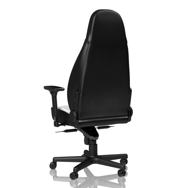 【送料無料】 NOBLECHAIRS NBL-ICN-PU-WBK-SGL ゲーミングチェア ICON プレミアムホワイト |  | 19