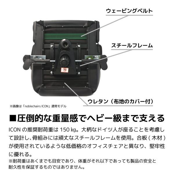 【送料無料】 NOBLECHAIRS NBL-ICN-PU-WBK-SGL ゲーミングチェア ICON プレミアムホワイト |  | 08