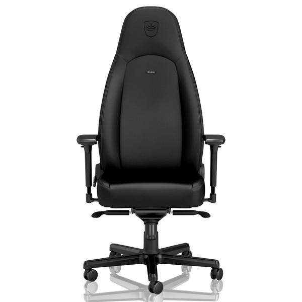 【送料無料】 NBL-ICN-PU-BED-SGL ゲーミングチェア ICON - BLACK EDITION マットブラック ［アームレストあり /ロッキングあり /リクライニングあり］ |  | 01