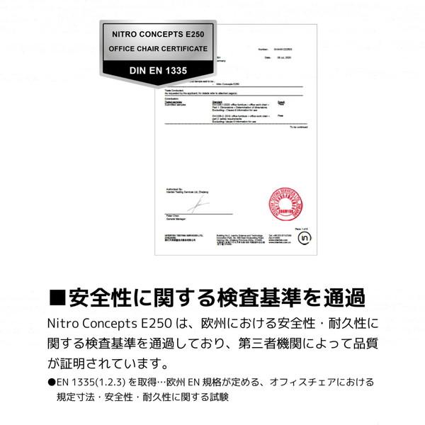 NOBLECHAIRS NC-E250-B ゲーミングチェア E250 ブラック [振込不可] |  | 15