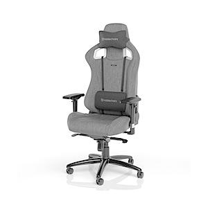 【送料無料】 NOBLECHAIRS NBL-EPC-TX-ATC-SGL ゲーミングチェア [W670ｘD565ｘH1265〜1330mm] EPIC - TX チャコールグレー | 