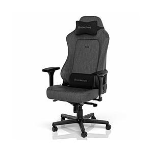 【送料無料】 NOBLECHAIRS NBL-HRO-TX-ATC-SGL ゲーミングチェア [W670ｘD550ｘH1275〜1340mm] HERO - TX チャコールグレー | 