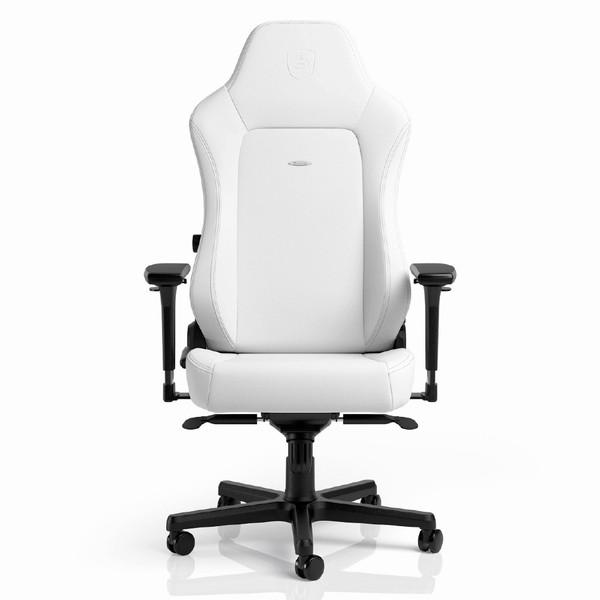 【送料無料】 NOBLECHAIRS NBL-HRO-PU-WED-SGL ゲーミングチェア [W670ｘD550ｘH1275〜1340mm] HERO - WHITE EDITION ピュアホワイト |  | 19