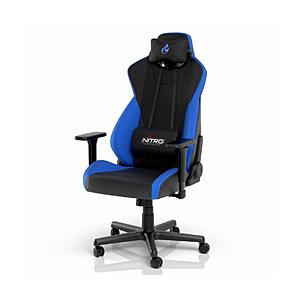 【送料無料】 NOBLECHAIRS NC-S300PRO-BB ゲーミングチェア [W670ｘD556ｘH1225〜1320mm] S300 PRO ブルー | 